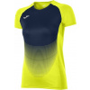 Joma Dámske tričko ELITE VI ROYAL-BLACK WOMEN Veľkosť: 2XS