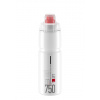 Cyklistická fľaša Elite Jet Plus číra/sivé logo 750ml
