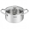 Hrniec s pokrievkou Tefal Cook Eat B9214374, 18 cm nerez