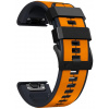Silikónový remienok Ricardo 26mm (pro Garmin Fenix 8/7X/6X (51mm), Tactix aj.), oranžový V2, QuickFit