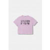 Detské bavlnené tričko United Colors of Benetton 3I1XC10SF.G.Stagionale fialová 130