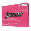 Srixon dámske golfové loptičky Soft Feel Lady 2-plášťový 3ks biela