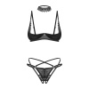 Obsessive Donarella 3-pcs Crotchless Set