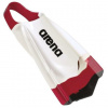 Plavecké plutvy arena POWERFIN PRO white, red veľkosť 46/47
