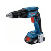 BOSCH Akumulátorový sadrokartónový skrutkovač GTB 185-LI v kufri L (2 x 2,0 Ah batérie + nabíjačka)