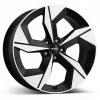 Alu disk DEZENT AO dark 7.5x19, 5x112, 57.1, ET50 Black/polished