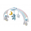 Chicco Rainbow Sky Light Blue hudobný kolotoč