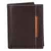 Pánska kožená peňaženka hnedá - Diviley Ronen hnedá