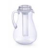 Plastový džbán s víčkem a vložkou na led 3 l | HENDI, 425121 průsvitný