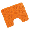 Bellatex WC predložka 50x60cm bludisko oranžové