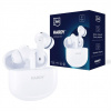 3mk bezdrátová stereo sluchátka HARDY LifePods Pro, stereo, nabíjecí pouzdro, bílá 5903108528290