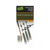 Fox Fox EDGES™ Naturals Copper Core Heli Leaders, Variant Edges Naturals Copper-Core Heli Rig Leaders x3