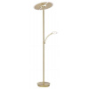 Paul Neuhaus Artur stojaca lampa 3x21 W mosadzná 673-60