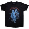 Metallica Unisex T-shirt: Blue Justice (x-large) XL