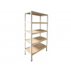 Meets-ecommerce UG Regál do garáže 180x110x50, 4-6 políc Farba: Biela, Počet polic: 5 políc