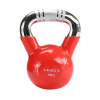 Kettlebell s chrómovaným úchopom HMS KTC 6 kg červený