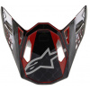 Šilt pre prilby SUPERTECH S-M10 2020 limitovaná edícia SX SAN DIEGO, ALPINESTARS