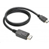 Kabel C-TECH DisplayPort/HDMI, 1m, černý CB-DP-HDMI-10