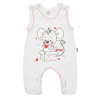 Dojčenské dupačky New Baby Mouse biele - Biela - 86 (12–18m)