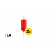 ► Plastikový tubus Piranha Premium Flat 13 - 25ks