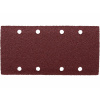 Papier brúsny na suchý zips 10ks, 8 otvorov, 93x185mm, P40, EXTOL PREMIUM