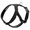 Hurtta Casual Eco Y-Harness Raven - ochranné postroje pre psov vyrobené z recyklovaných materiálov - 35-45