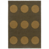 Ooutdoorový koberec B&C Habitat festival dots olive green 495817 Brink & Campman 160 x 230