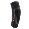 Chrániče kolien BIONIC FLEX 2021, ALPINESTARS (čierna / červená, pár, veľ. S / M)