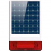 iGET SECURITY P12 - Bezdrátová solární venkovní siréna 110 dB. Indikace alarmu pomocí červeného majáčku, pro alarm M2B/M3B