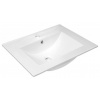 SAPHO - SLIM keramické umývadlo 60x46,5cm, biela 1601-60