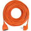 SOLIGHT PS08 predlžovací kábel - spojka, 1 zásuvka, 30 m, 3 x 1,5 mm2, oranžová