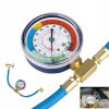 HADICA R134A NA NABÍJANIE KLIMATIZÁCIE DO AUTA, MANOMETER 1/2 PALCA, 40 CM