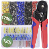 Quadrios 22T008 22T008 sada krimpovacích kleští dutiny na kabely, 0.25 do 10 mm², vč. sortimentu dutin na kabely