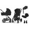 Cybex Balios S Lux 3v1 Moon Black Bundle set M Hlboká vanička