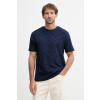 Tommy Hilfiger tričko pánske bavlnené SUMMER MW0MW42381 tmavomodrá M