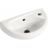 Creavit Oval umývadlo 39x23 cm oválny klasické umývadlo biela TP040