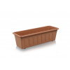 PLASTKON Truhlík Garden 50 cm hnedá