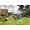 Skleník Vitavia Triton 7500 polykarbonát 6 mm 198x379 cm hliník vr. základového rámu