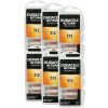 36x batérie do načúvacích prístrojov Duracell Activair 312 PR41