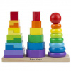 Montessori veže drevená zručná hra - Melissa &, Doug