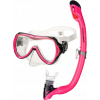 Súprava na šnorchlovanie Aqua Speed Alize + Samos 03 ružová