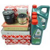 OLEJOVÉ FILTRE FEBI + 7L OLEJA CASTROL 0W30 GALAXY III MONDEO V S-MAX II 2.0 TDCi