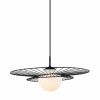 Italux Alison MDM-4001/1 BK závesné svietidlo 1X40W E27