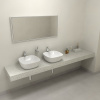 Sapho TAILOR dosky TAILOR rockstone doska 250x50 cm, prevedenie límca L TR250L