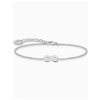 Thomas Sabo A2161-001-21-L19V Silver bracelet w. infinity pendant