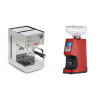 Lelit Anna PL41LEM + Eureka Atom 60, ferrari red