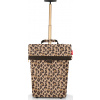 Nákupný vozík Trolley, hnedý, leopardí vzor, veľkosť M