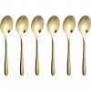 Sambonet Taste PVD 6 Espresso Spoon Set