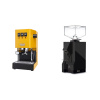 Gaggia New Classic EVO, yellow + Eureka Mignon Silenzio, BL black