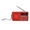 Bravo B 6039 digitálne rádio Sam, červená
